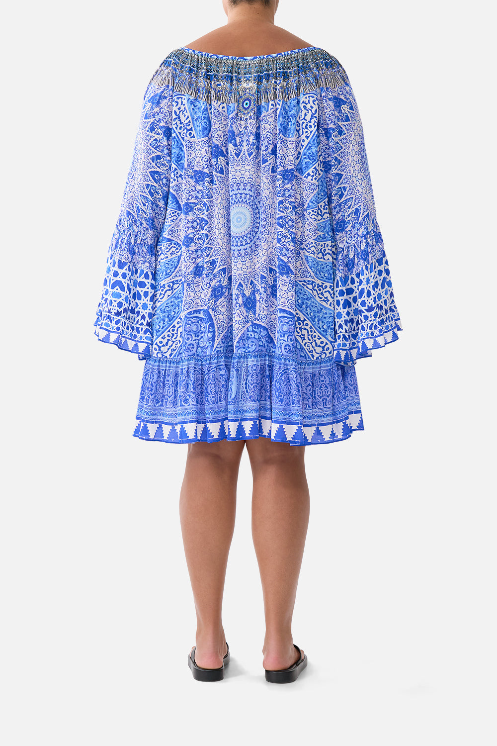 A-LINE FRILL DRESS THE BOSPHOROUS