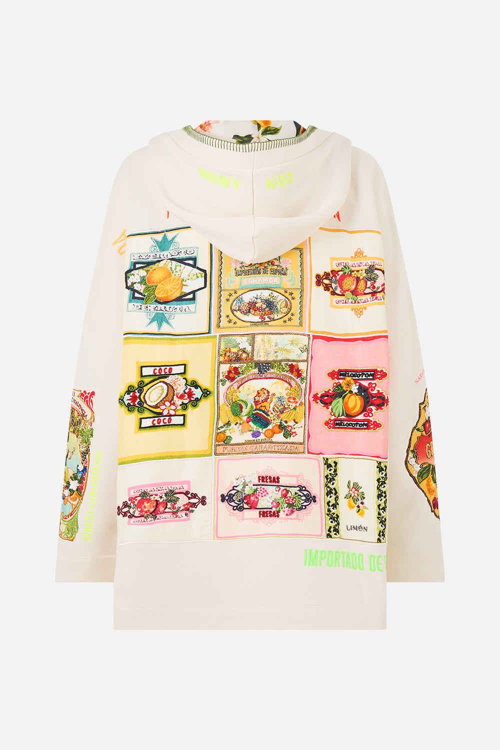The CAMILLA HOODIE JACKET WITH POCKETS MAGIC OF THE MERCADO