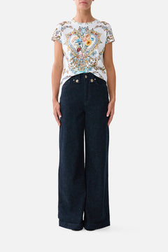 JENNA HIGH WAISTED FLARE DENIM