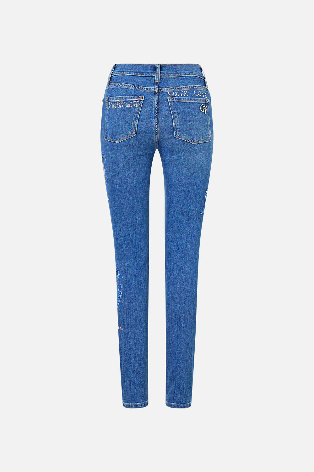 The CAMILLA RIYEKA AZUL ARISTOCRACY SKINNY JEAN DENIM