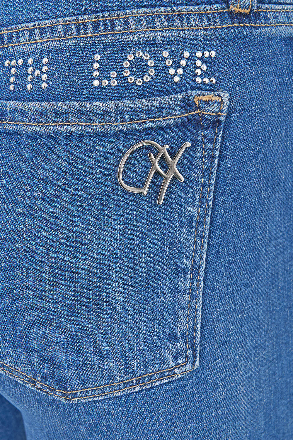 The CAMILLA RIYEKA AZUL ARISTOCRACY SKINNY JEAN DENIM