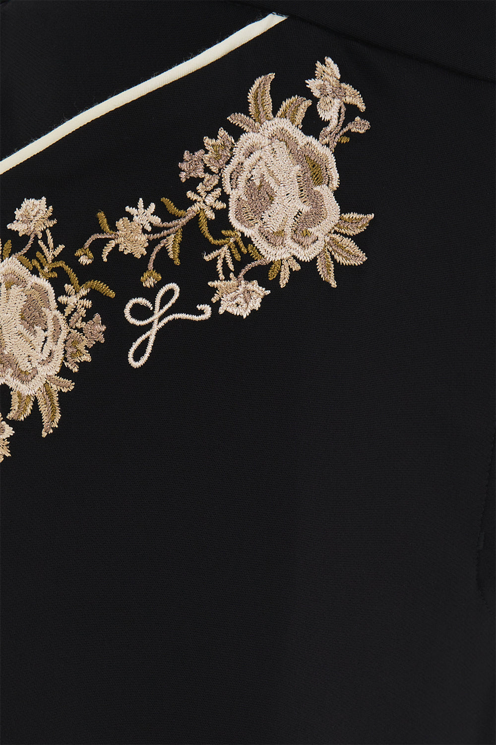 The CAMILLA FLARE TROUSER WITH SEAM DETAIL FLAMENCO FOLKLORE