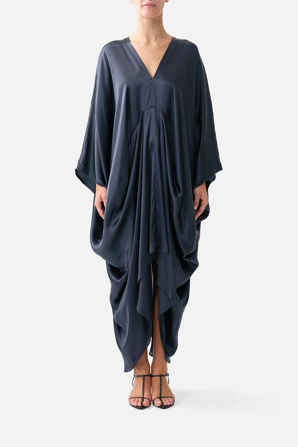 DRAPE FRONT V NECK KAFTAN DAUGHTERS OF DUENDE