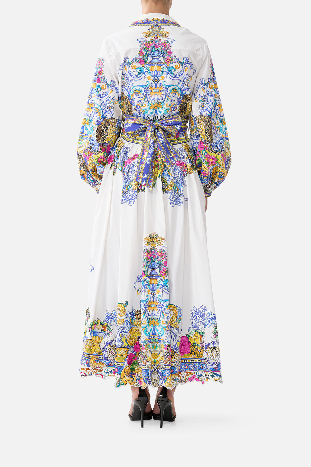 BELTED MIDI SKIRT MILLA IN SEVILLA