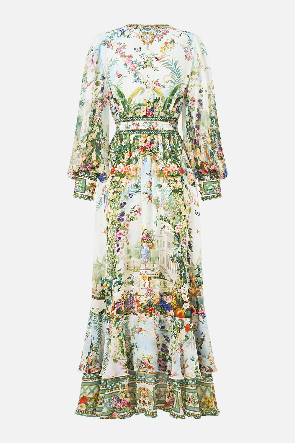 LONG BUTTON FRONT DRESS ART FOR THE EMPRESS