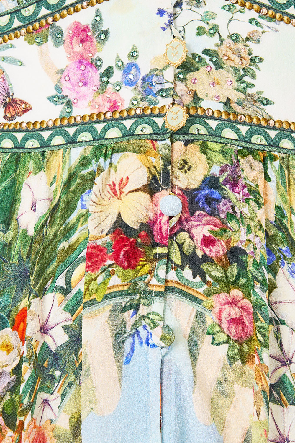 LONG BUTTON FRONT DRESS ART FOR THE EMPRESS