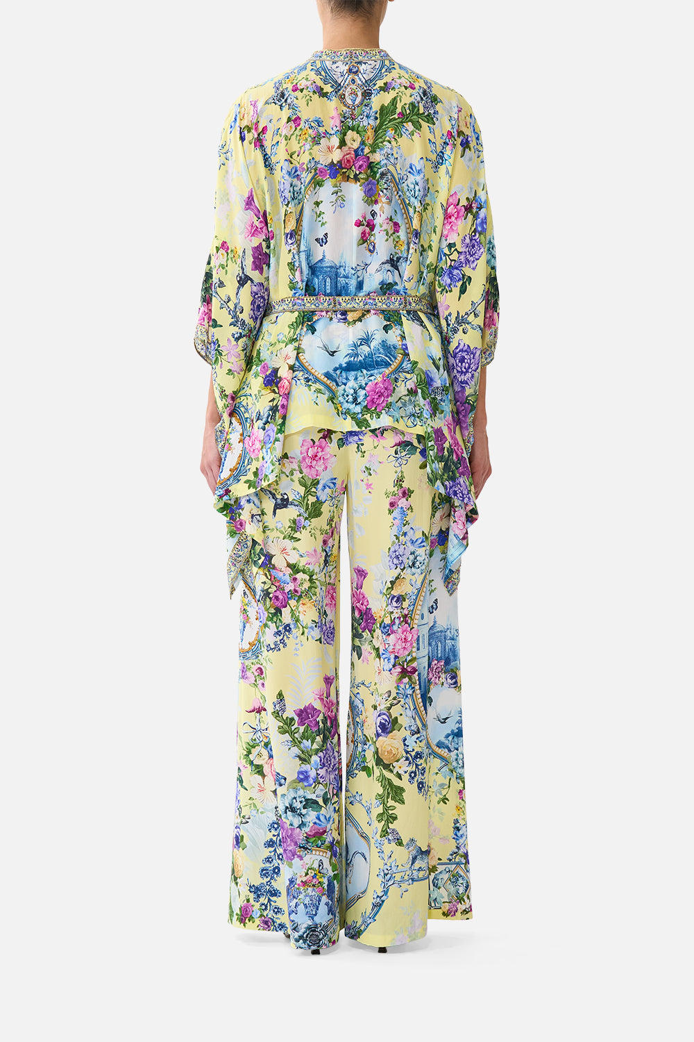 BUTTON THROUGH SCARF BLOUSE CHINOISERIE CHILD