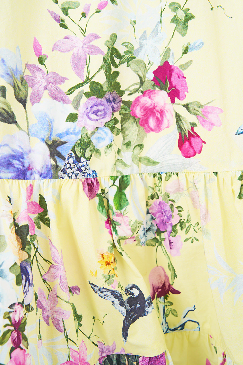 The CAMILLA PUFF SLEEVE SHIRT DRESS CHINOISERIE CHILD