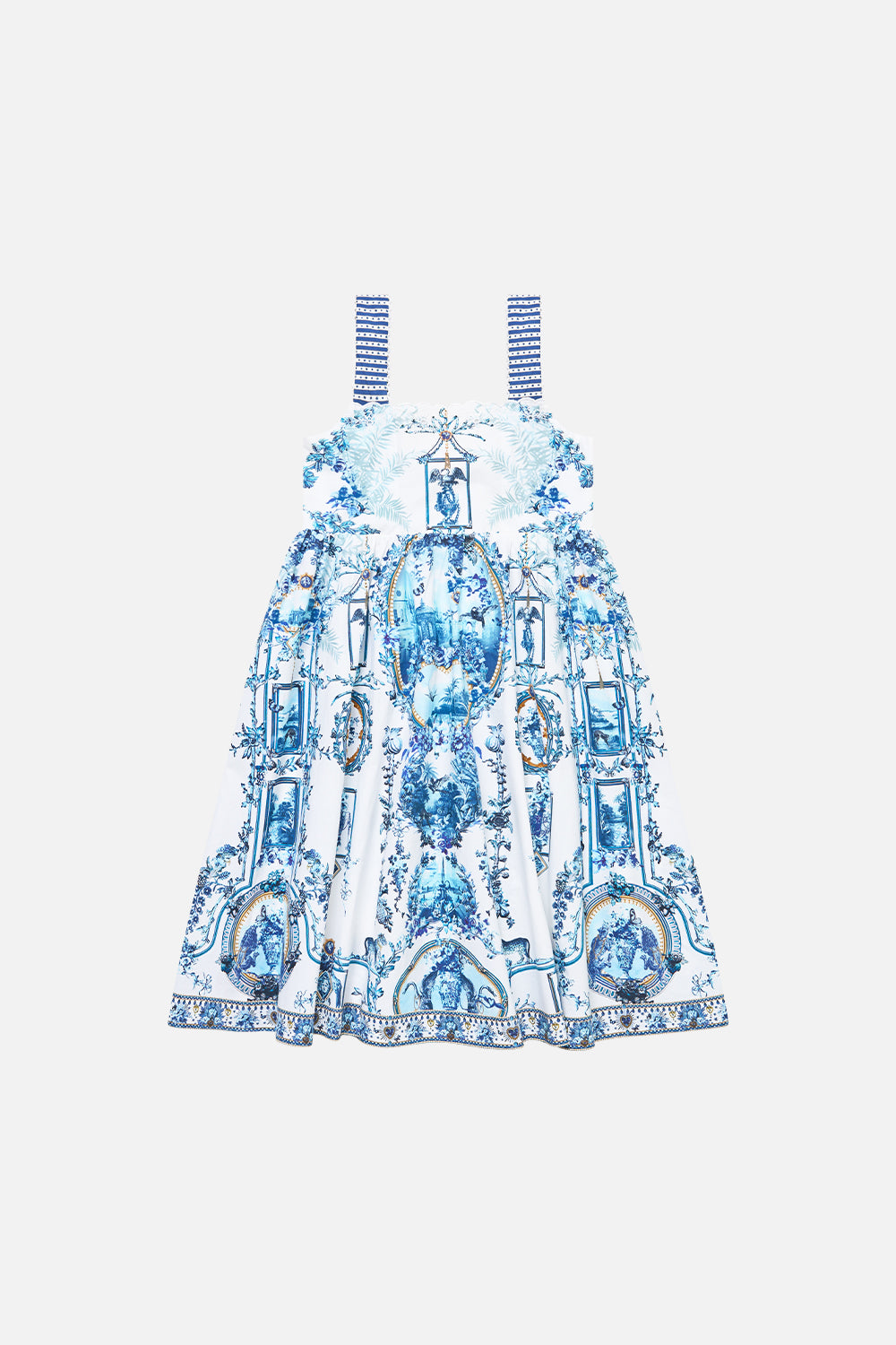 The CAMILLA KIDS A-LINE MIDI DRESS W EMBROIDERY THE PORCELAIN PARLOURTHE PORCELAIN PARLOUR