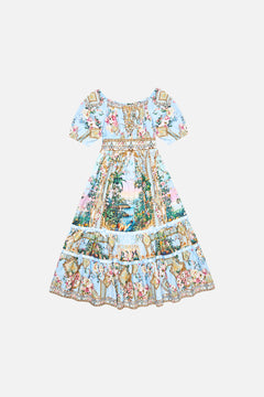 KIDS PEASANT MAXI DRESS W RIBBON SKIRT SISI SOCIETY