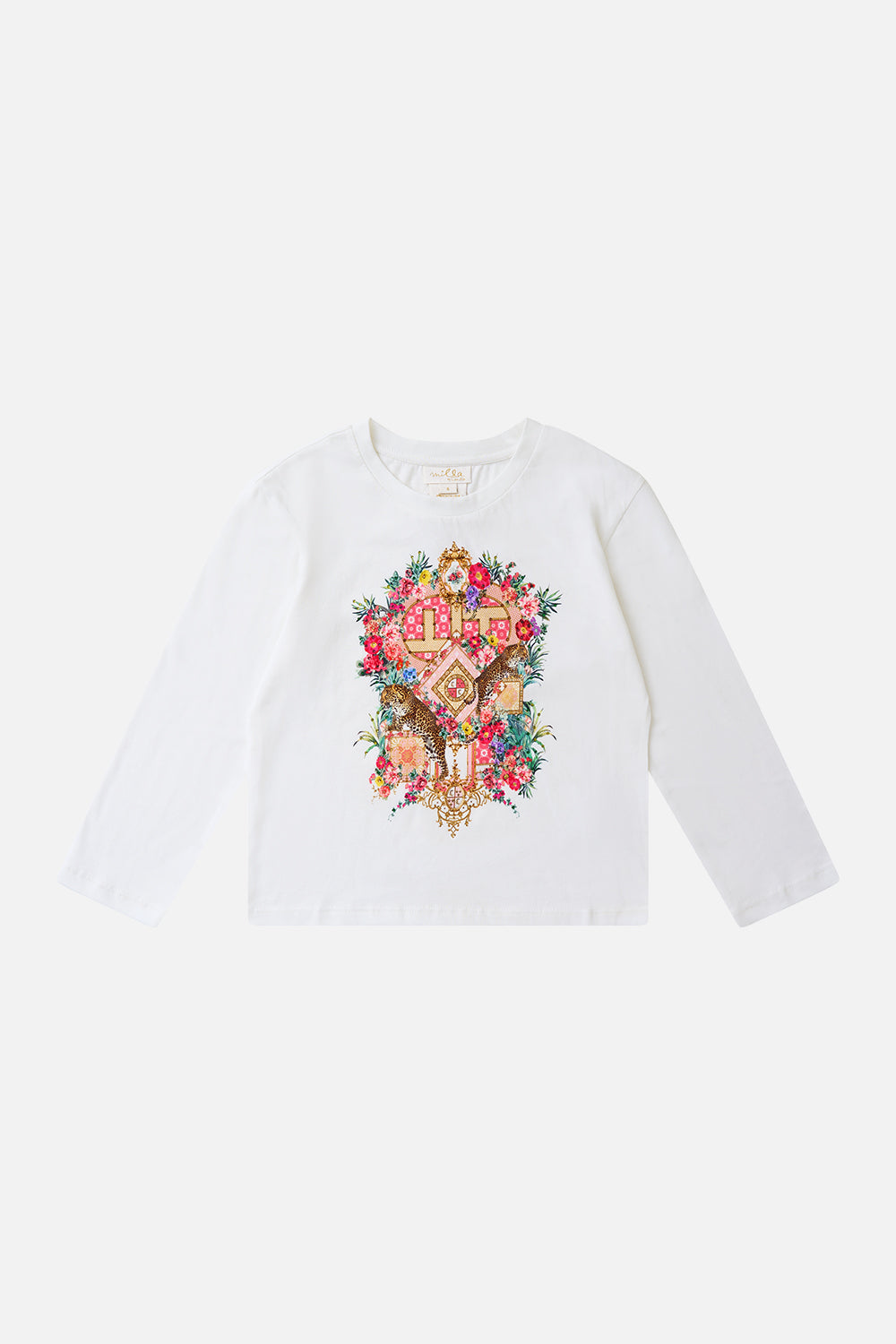 The CAMILLA KIDS RELAXED LONG SLEEVE TEE SHE’S NO WALLFLOWERSHE’S NO WALLFLOWER