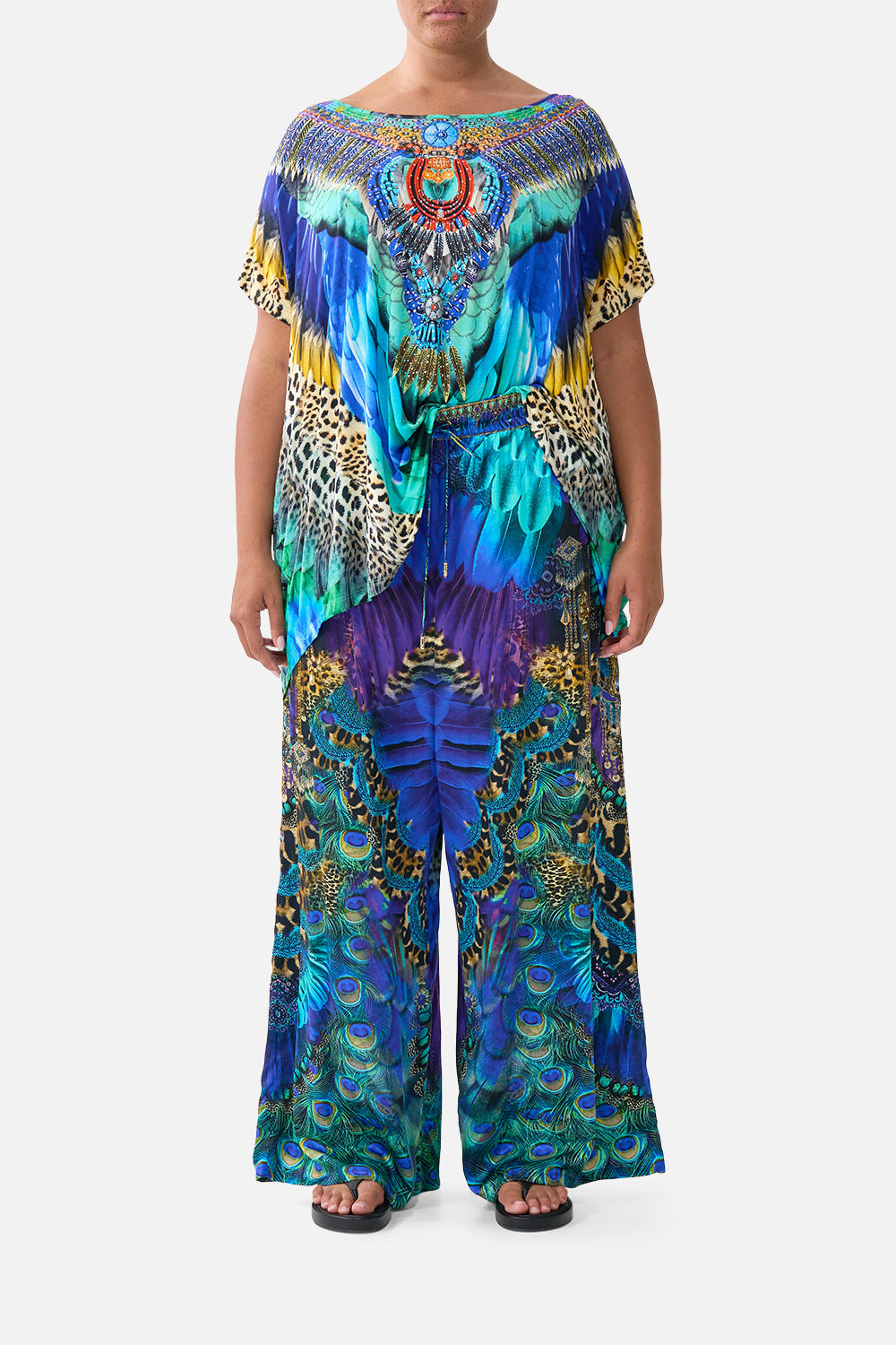 LOOSE FIT TEE JUNGLE FLIGHT