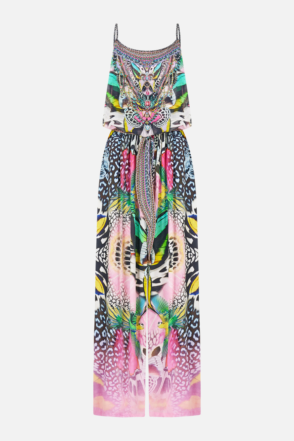 SHOESTRING STRAP JUMPSUIT MILLAMORPHOSIS