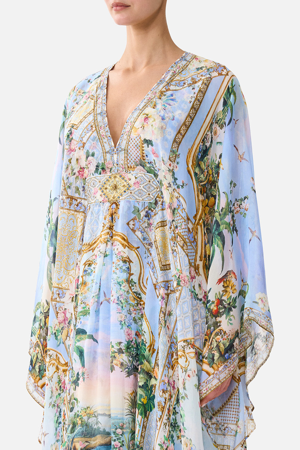 LONG KAFTAN WITH WAIST DETAIL SISI SOCIETY