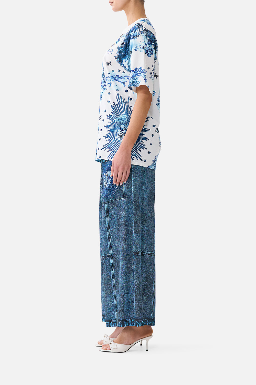 OVERSIZED BAND TEE THE PORCELAIN PARLOUR