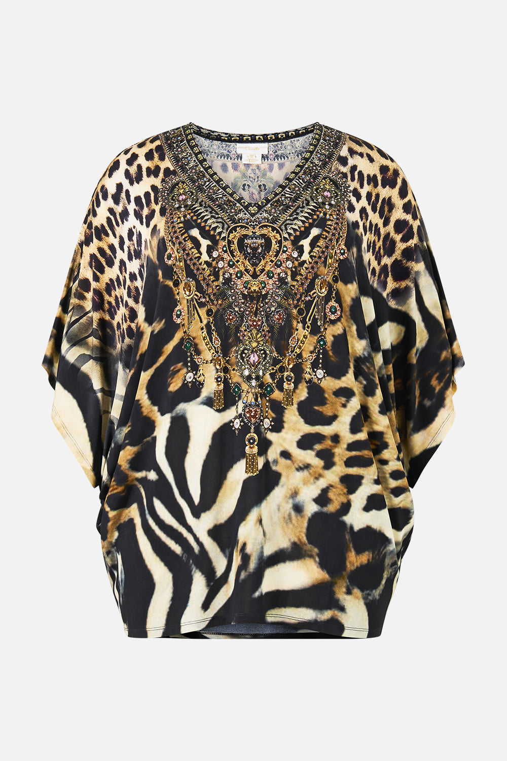 BAT SLEEVE DRESS LEOTIGRA LAND