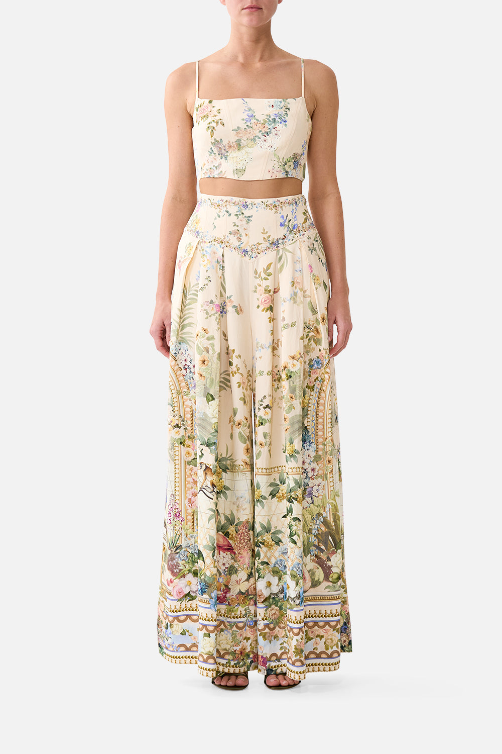 CORSET WAIST WIDE LEG PANT MIDSUMMER MASTERPIECE