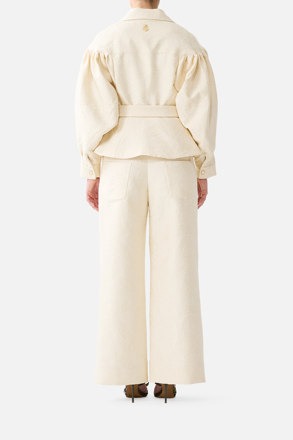 RELAXED TROUSER WITH BACK YOKE MIDSUMMER MASTERPIECE