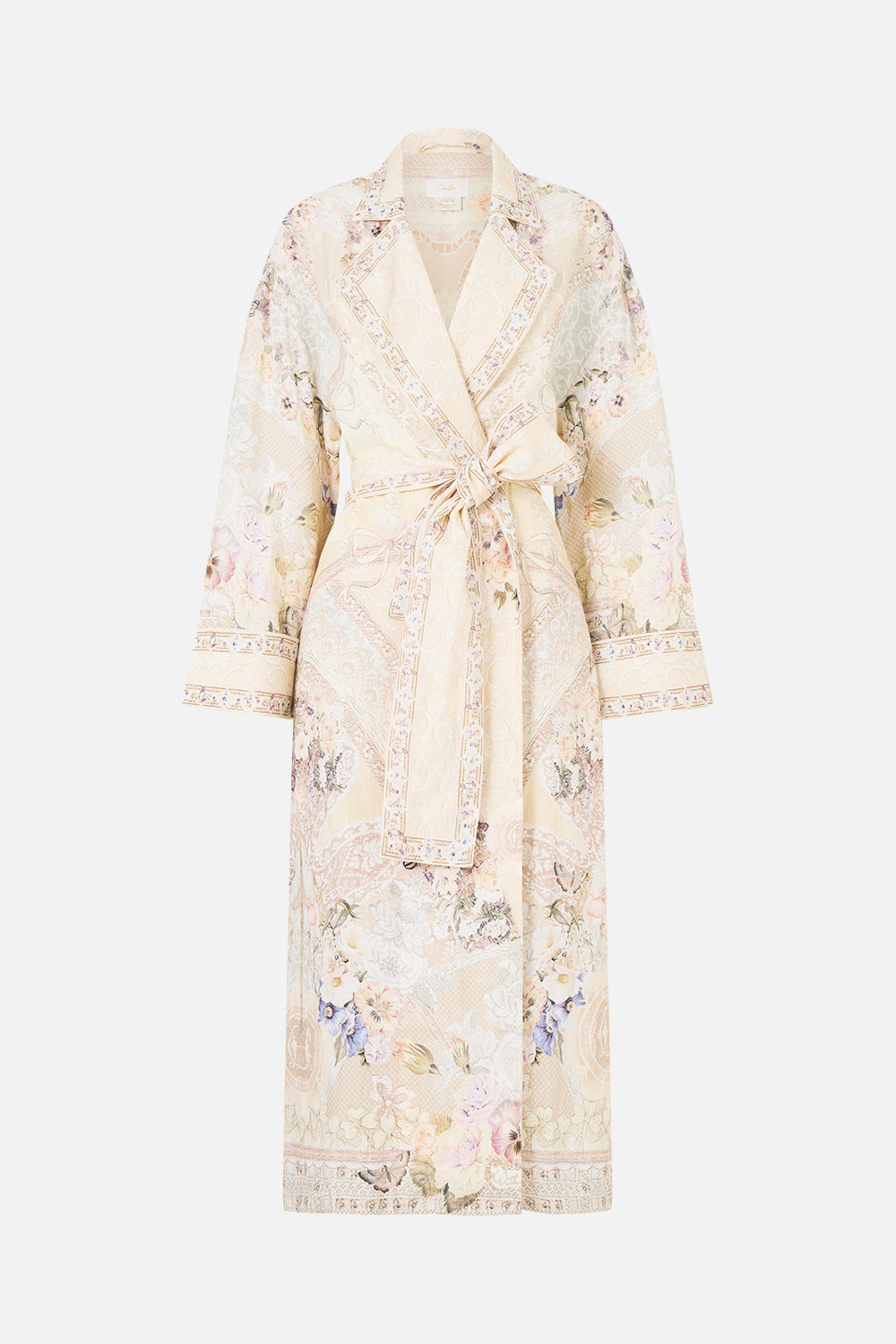 DUSTER COAT LACED WITH LOVE