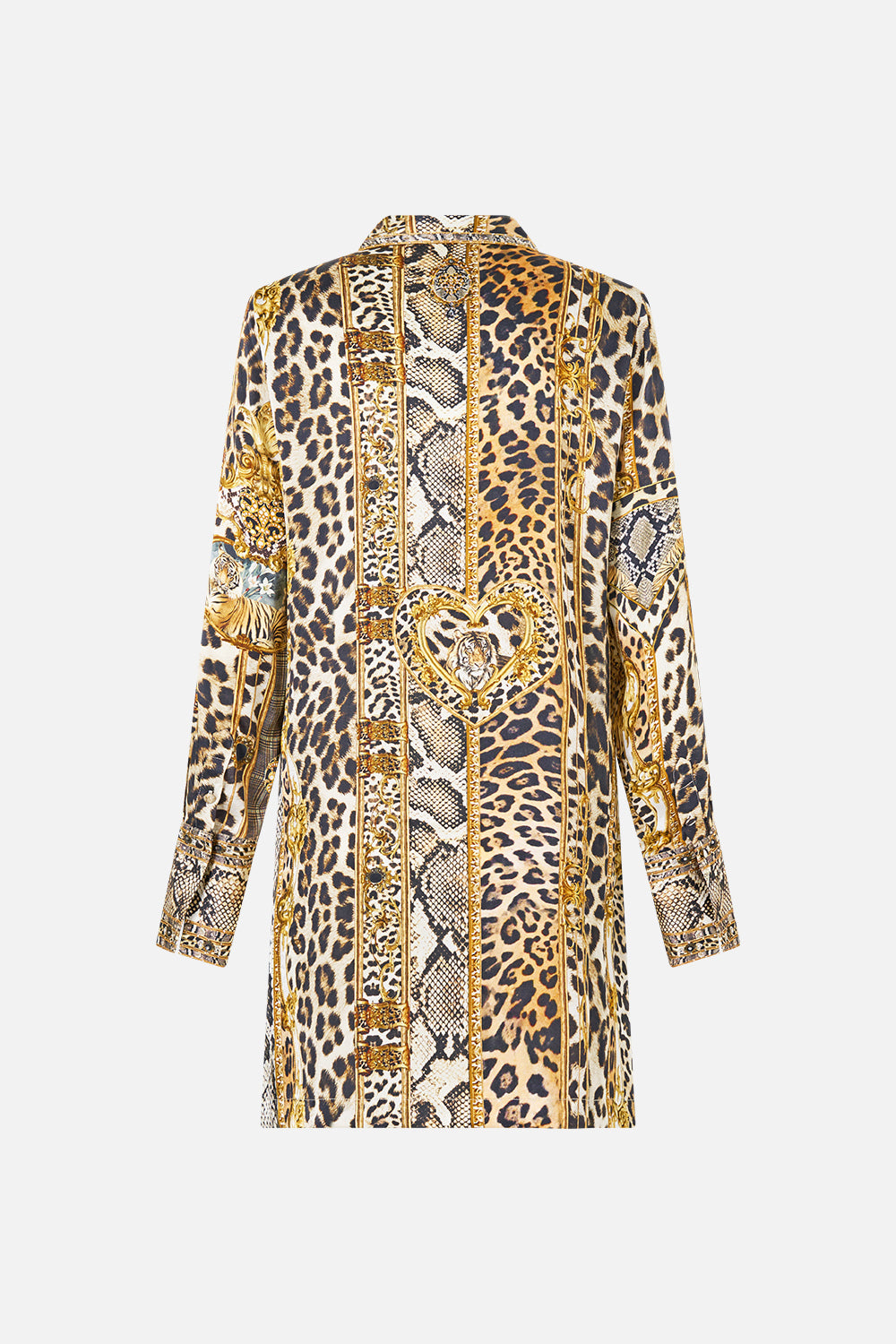 MINI SHIRT DRESS LEOPARD LIBERTINE
