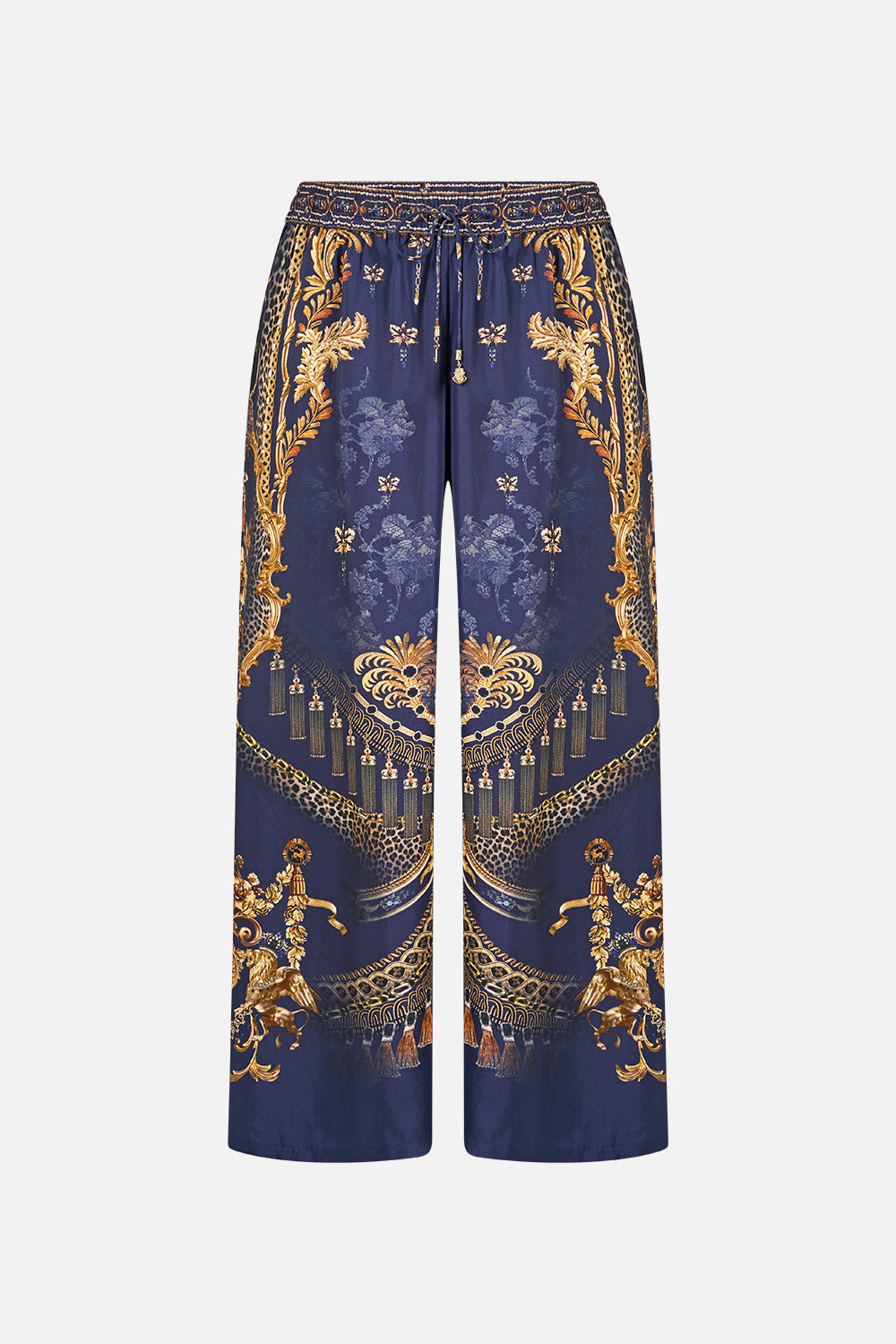 STRAIGHT LEG PANT CLOAKED IN BAROQUE