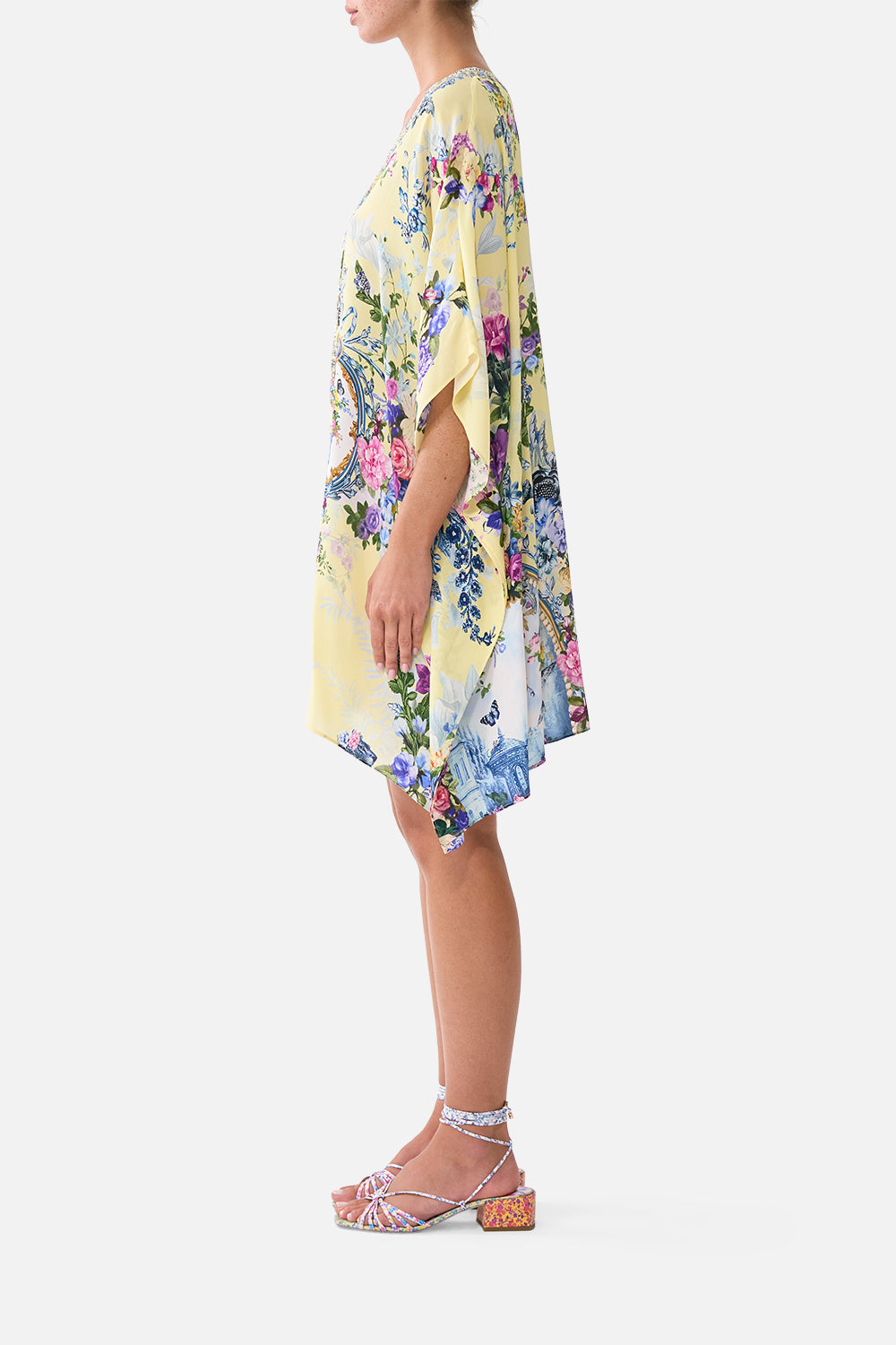 The CAMILLA SHORT LACE UP KAFTAN CHINOISERIE CHILD