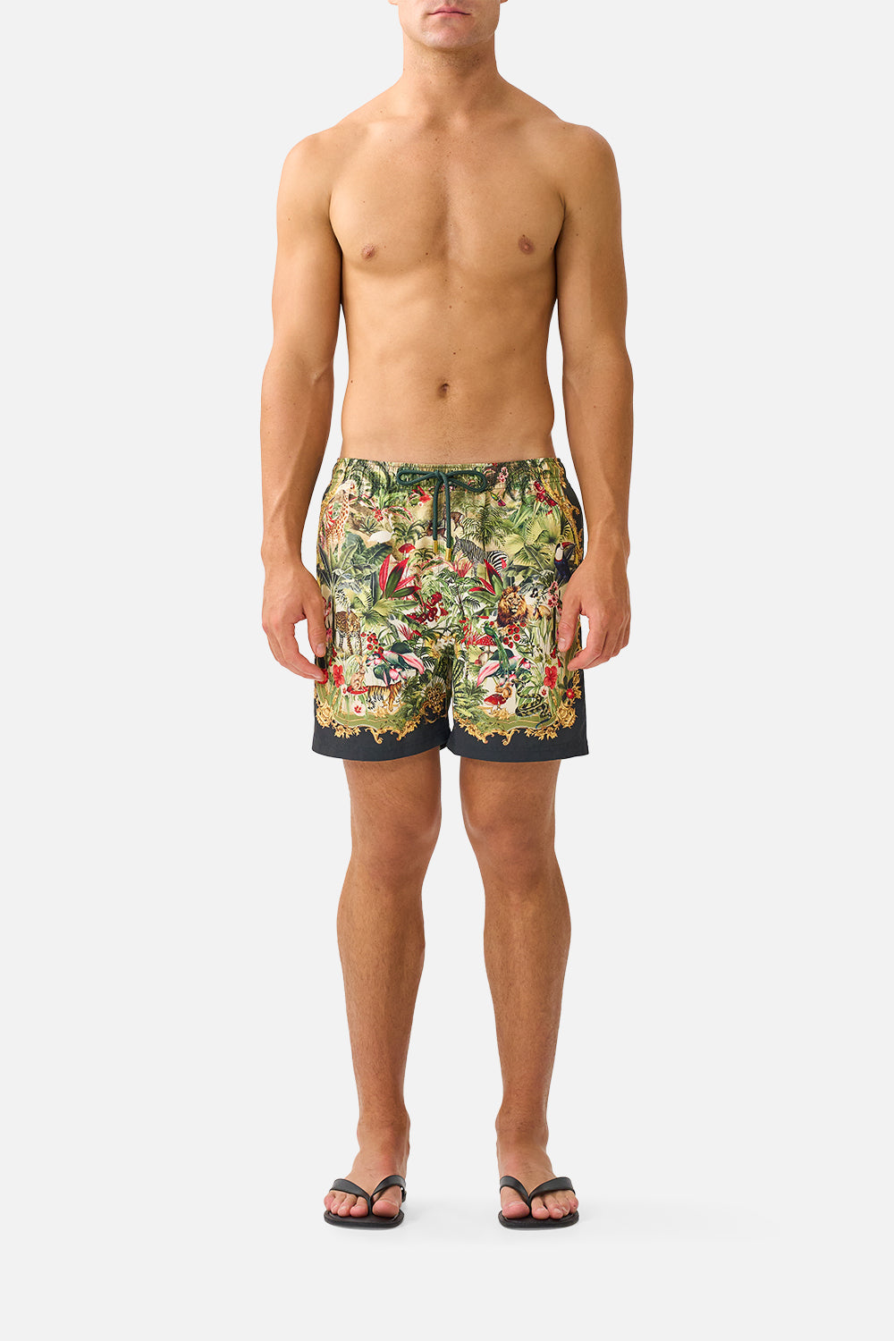 The CAMILLA MID LENGTH BOARDSHORT WITH ELASTIC WAIST WANDERLUST EMPIREWANDERLUST EMPIRE