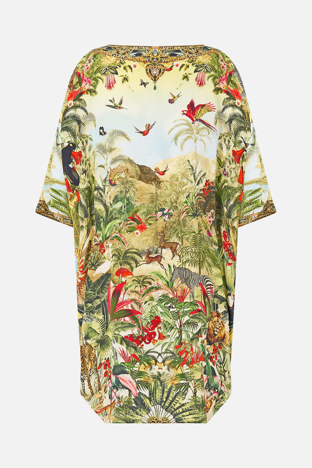 SCOOP BACK HEM DRESS WANDERLUST EMPIRE
