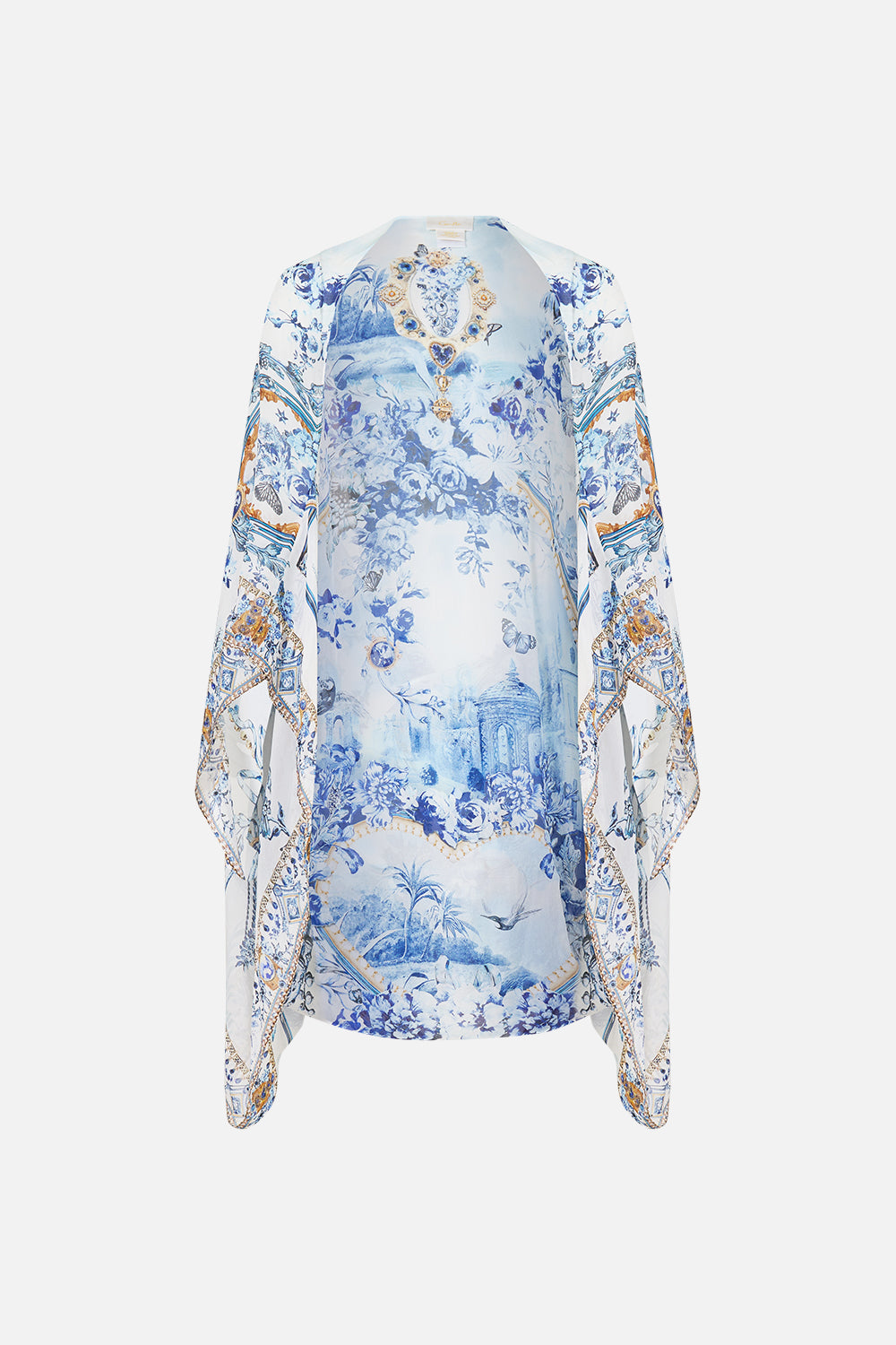 SILK CHIFFON SHRUG THE PORCELAIN PARLOUR