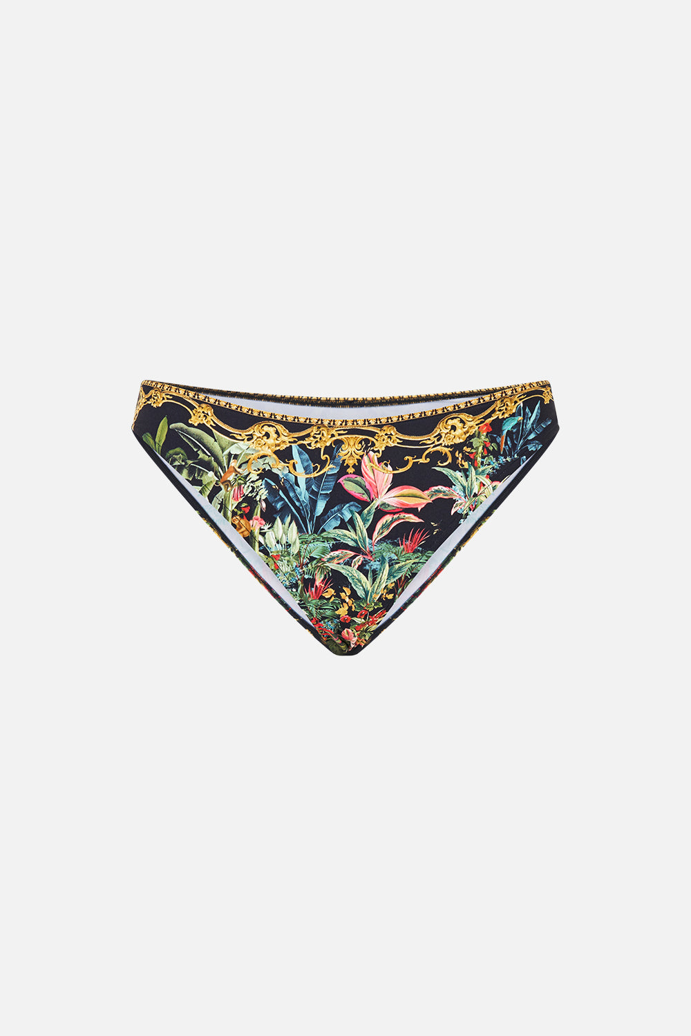 The CAMILLA DIPPED WAIST REGULAR BIKINI BOTTOM PALACE ZOOLOGY