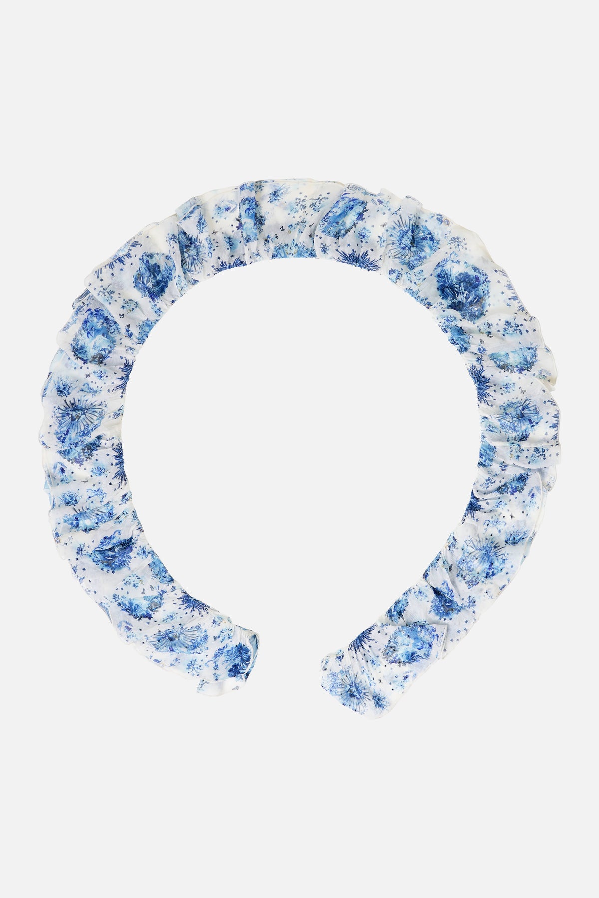 The CAMILLA RUFFLE SCARF THE PORCELAIN PARLOURTHE PORCELAIN PARLOUR