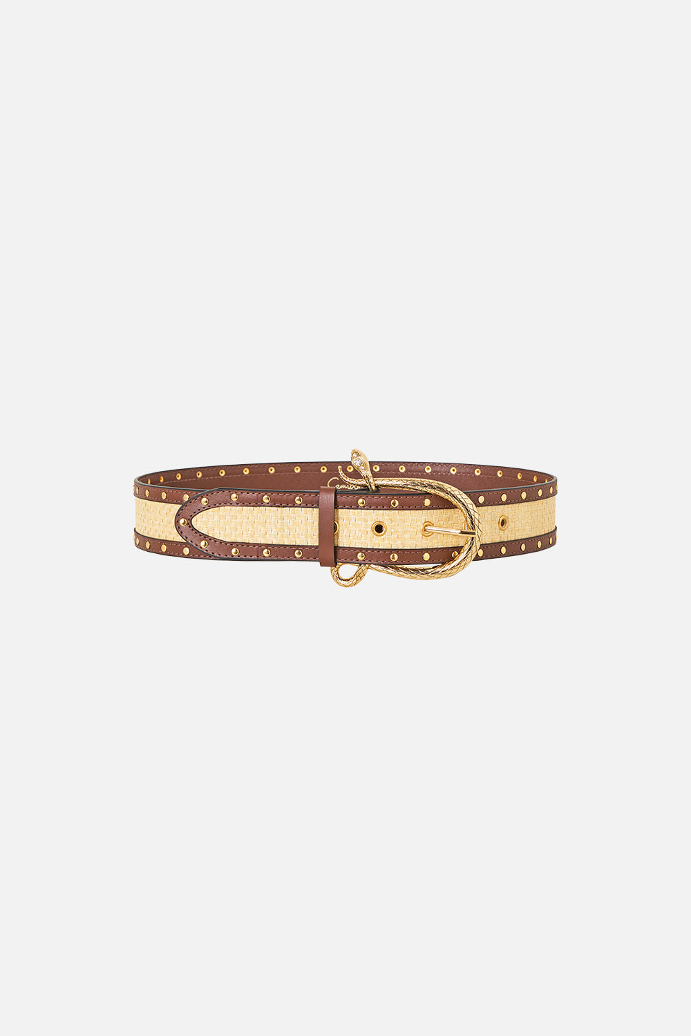 The CAMILLA SNAKE BUCKLE BELT THE PORCELAIN PARLOURTHE PORCELAIN PARLOUR