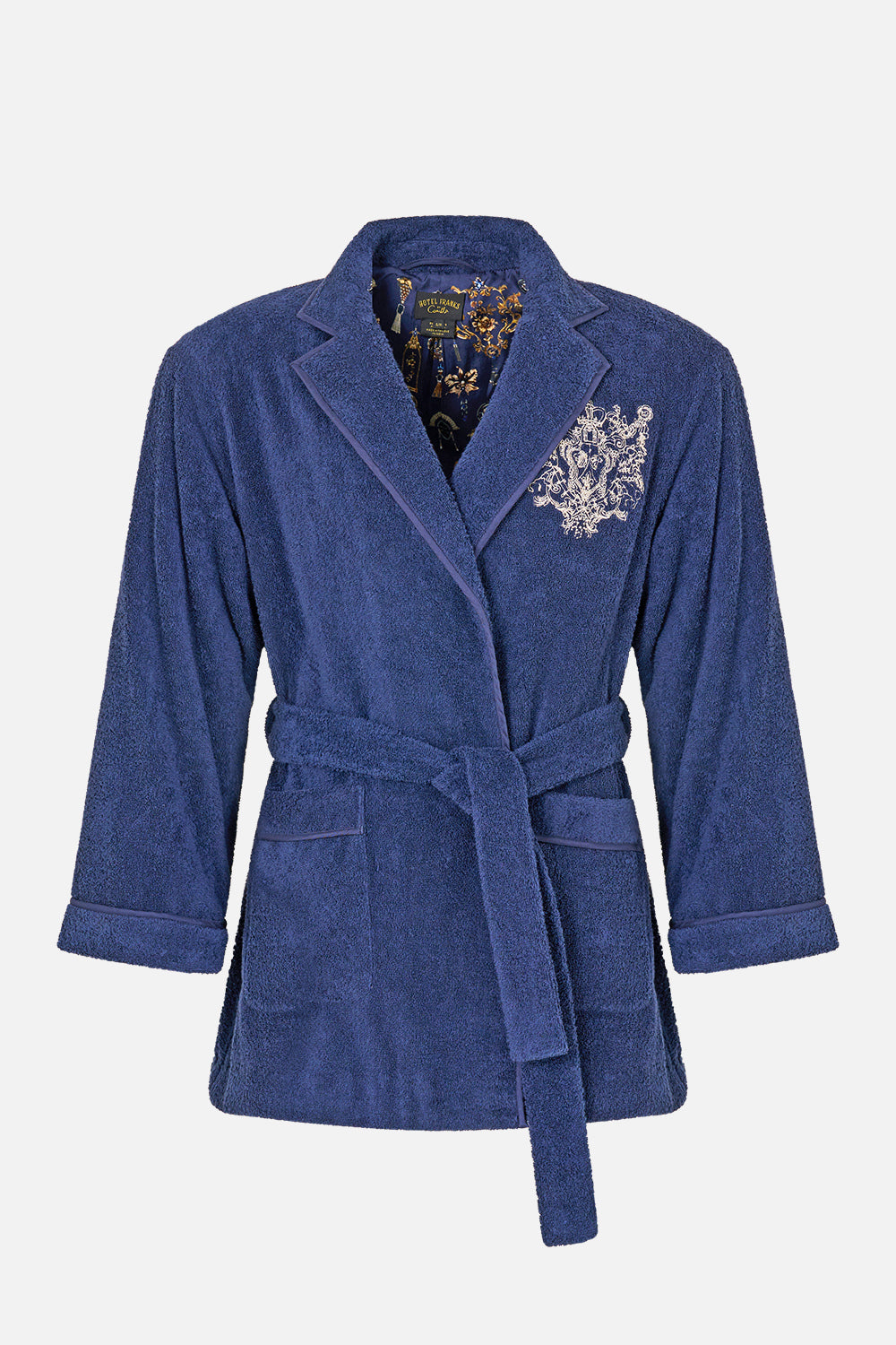 MID LENGTH ROBE CLOAKED IN BAROQUE