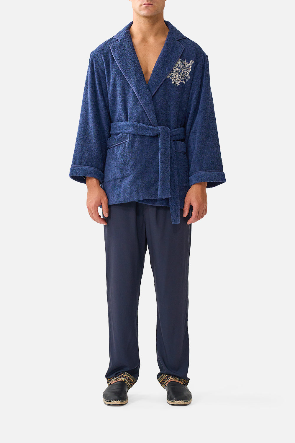 MID LENGTH ROBE CLOAKED IN BAROQUE