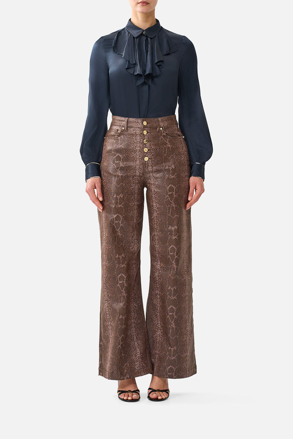 The CAMILLA JENNA HIGH WAISTED FLARE DENIMDENIM
