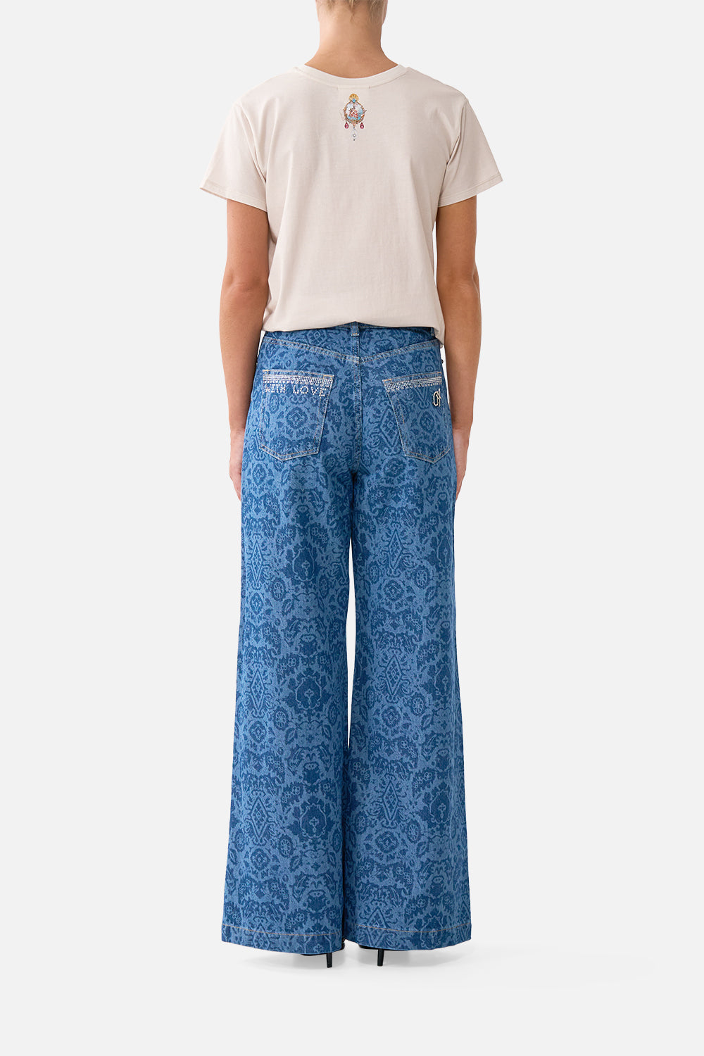 WIDE LEG JEAN DENIM
