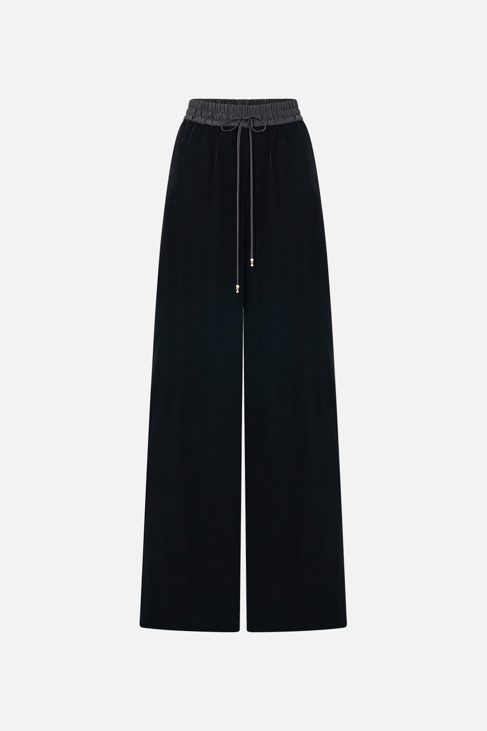 VELVET RELAXED TRACK PANT WITH SIDE PANEL LEOPARD LIBERTINE