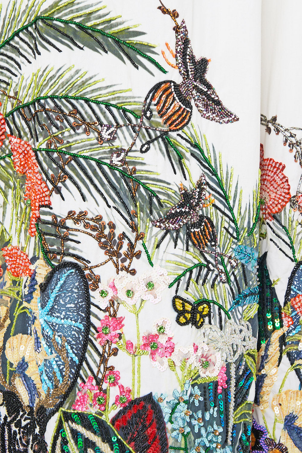 The CAMILLA WIDE LEG TROUSER WITH FRONT POCKETS WANDERLUST EMPIRE