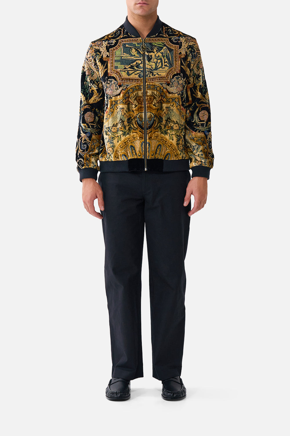 ZIP THROUGH BOMBER JACKET MUSEUM MEMOIRS