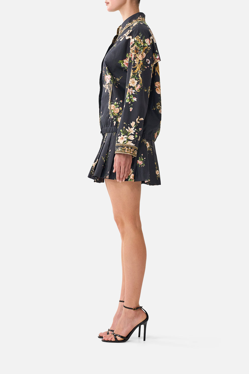 PLEATED MICRO MINI SKIRT VERSAILLES OR DIE