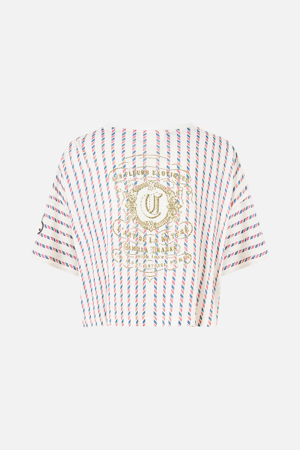 BOXY CROP TEE LA BELLE BOTANIQUE