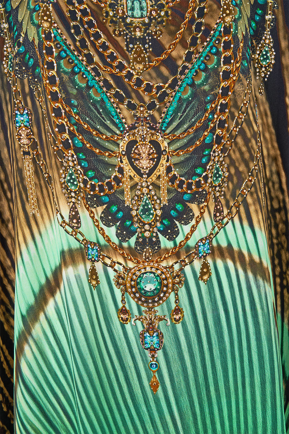 ROUND NECK KAFTAN A WINK TO THE WILD
