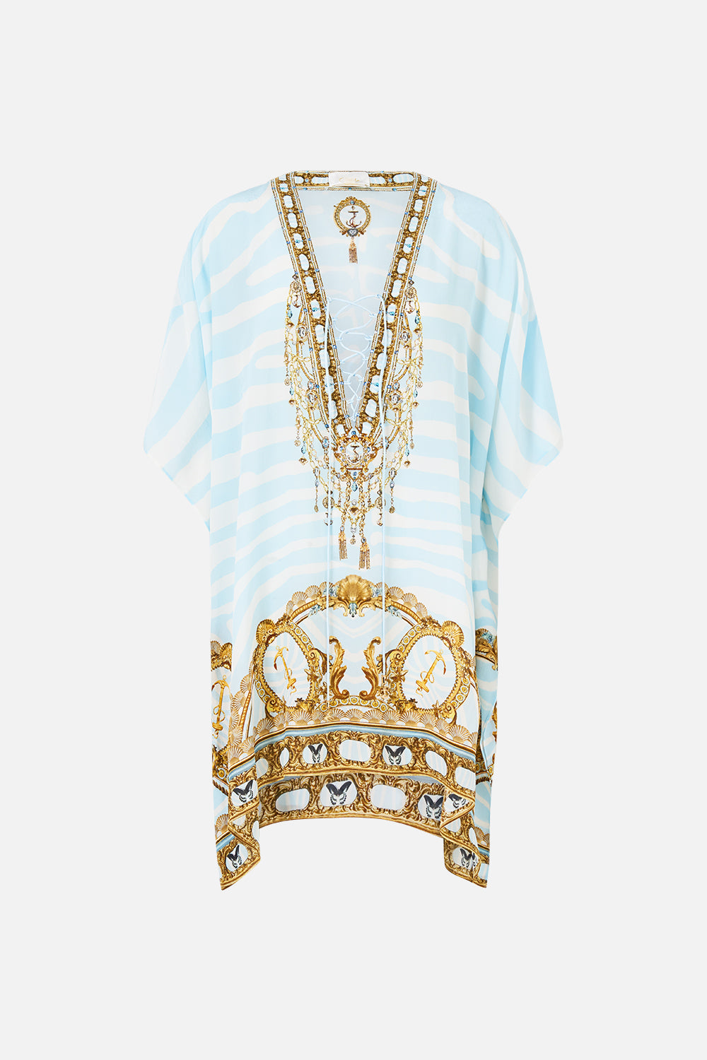 SHORT LACE UP KAFTAN SPIRIT OF STRIPES