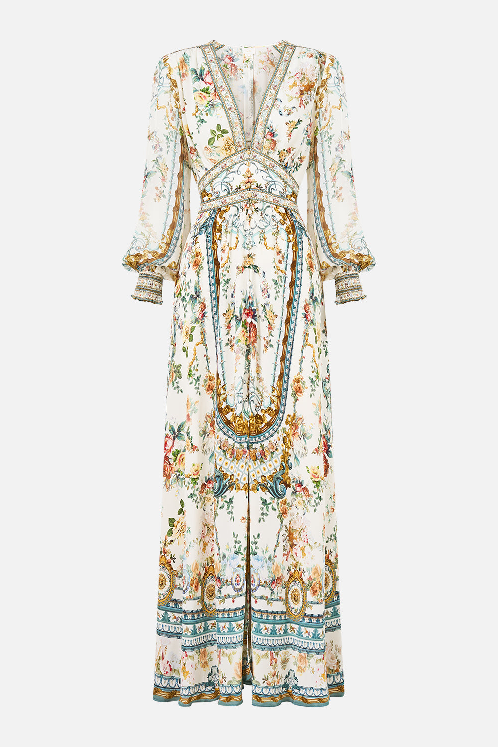 BUTTON DRESS WITH SHAPED WAISTBAND BALLAD OF THE BIBLIOTHÈQUE