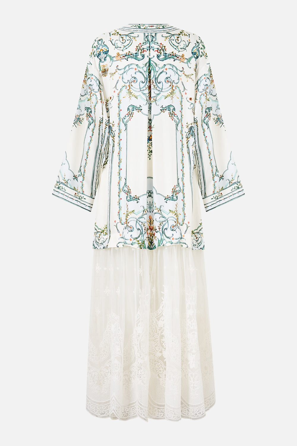 LONG KAFTAN WITH LACE SKIRT BALLAD OF THE BIBLIOTHÈQUE