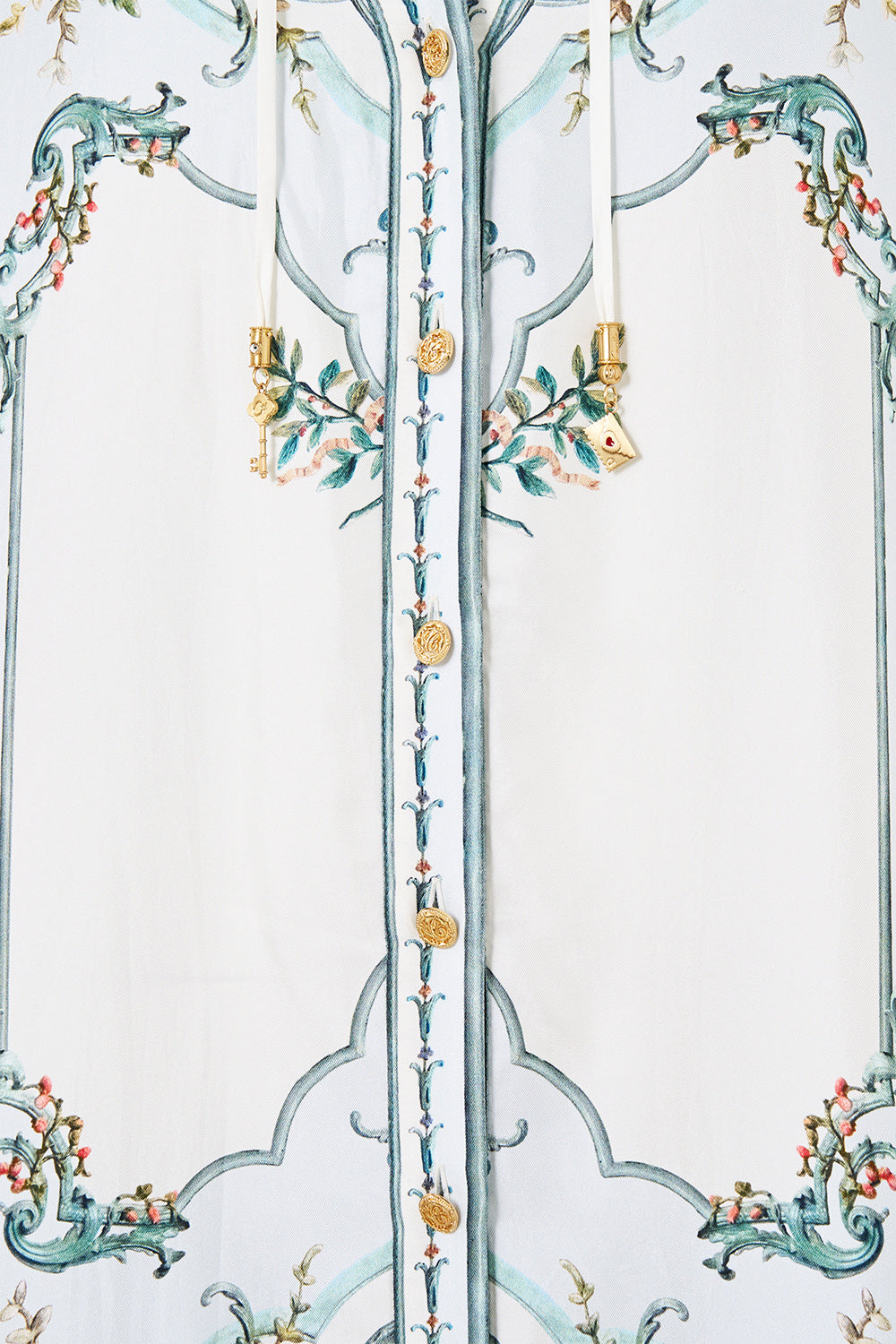 LONG KAFTAN WITH LACE SKIRT BALLAD OF THE BIBLIOTHÈQUE