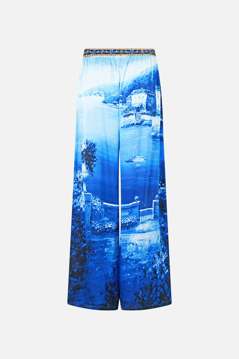 WIDE LEG TROUSER WITH FRONT POCKETS SWEET SACRÉ BLEU