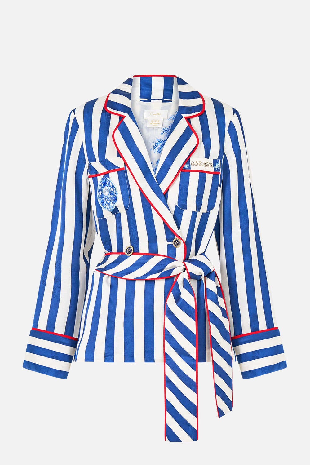 PAJAMA SUIT JACKET SWEET SACRÉ BLEU