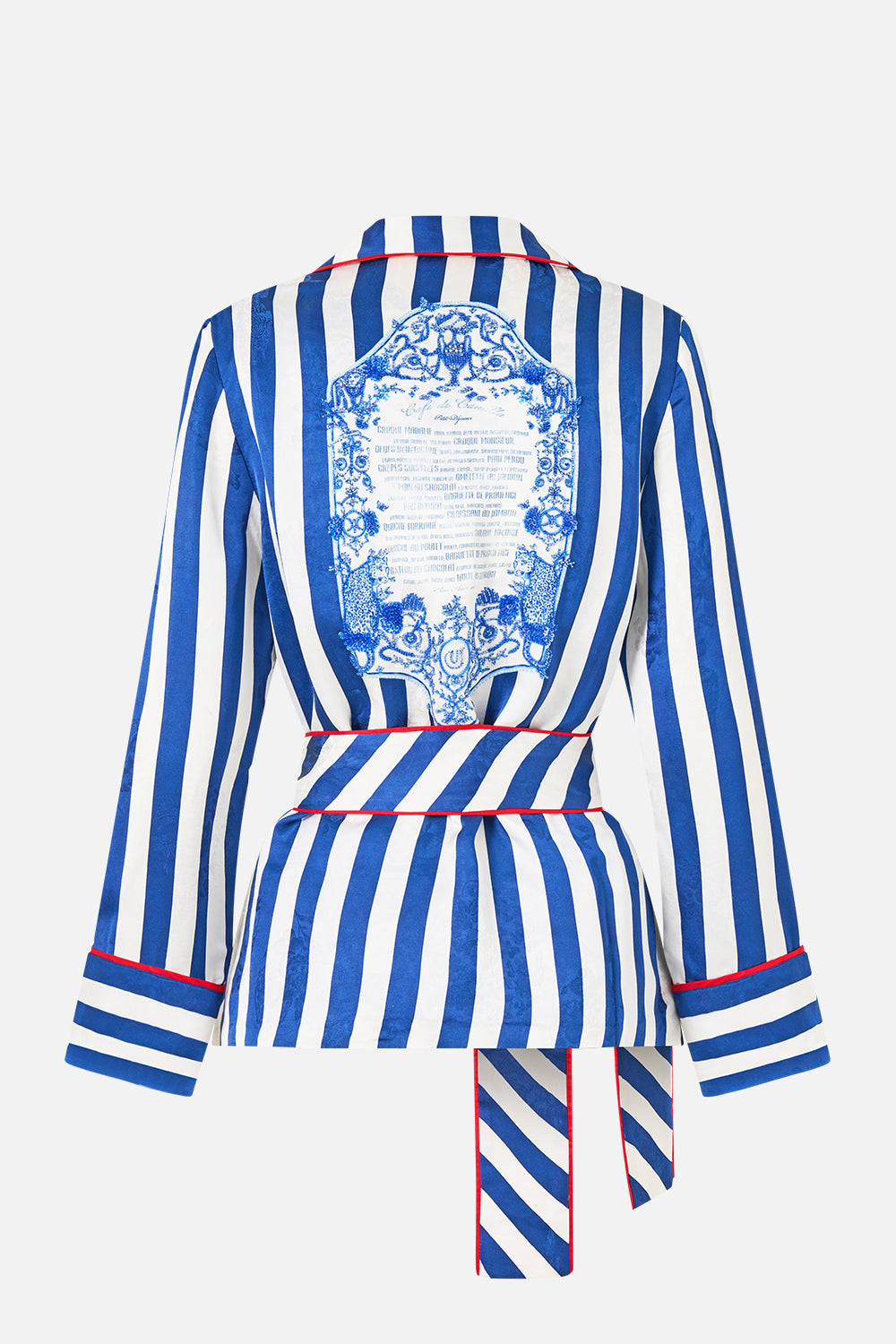 PAJAMA SUIT JACKET SWEET SACRÉ BLEU