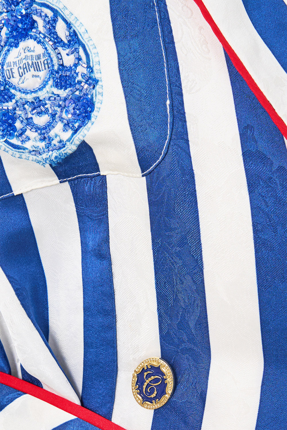 PAJAMA SUIT JACKET SWEET SACRÉ BLEU